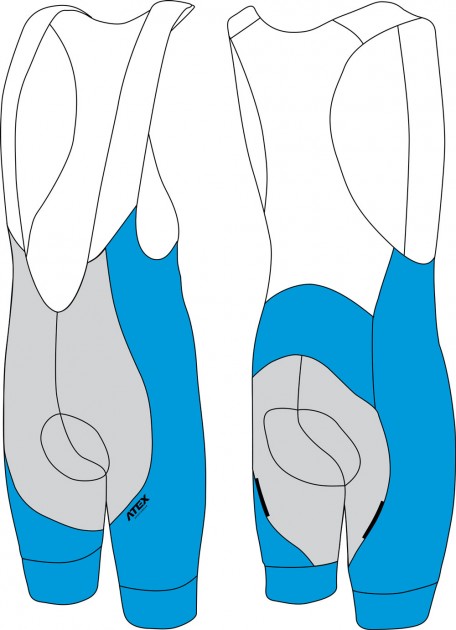 Cycling shorts PROFI PLUS with bibs