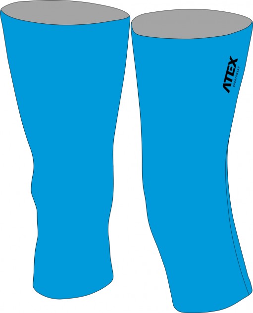Cycling long knee warmers