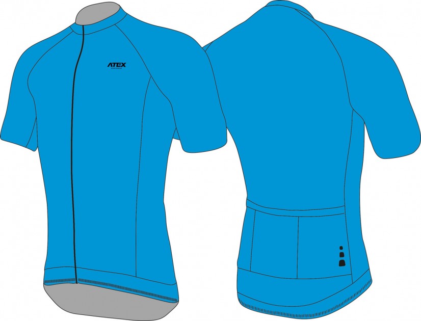 Cycling jersey PROFI PLUS with short sleeves