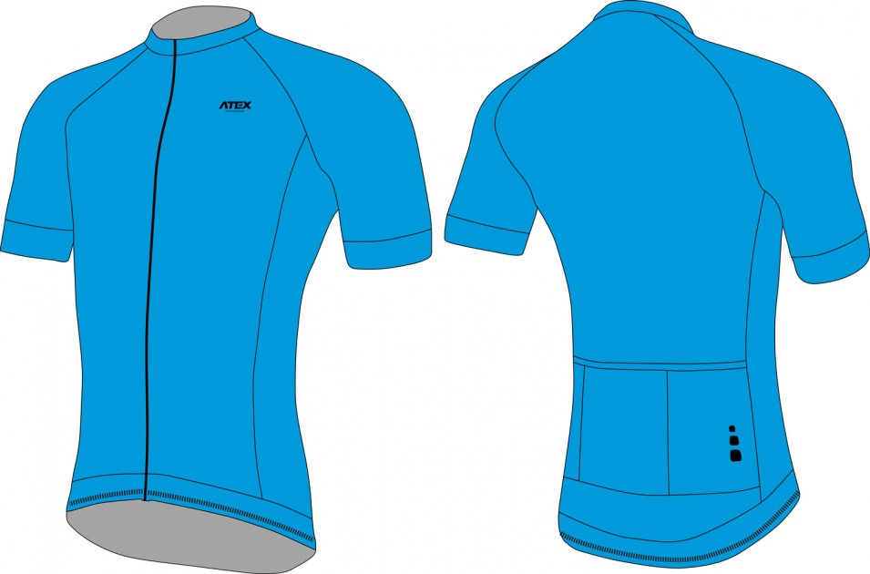 Cycling jersey PROFI BOND with short sleeves