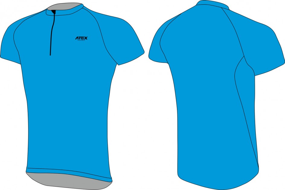 Orienteering jersey with short sleeves