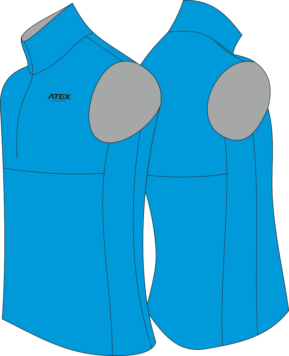 Rowing gilet Pave