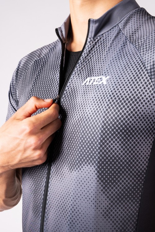 Maillot de ciclismo SPORT de manga corta, con hombros anchos